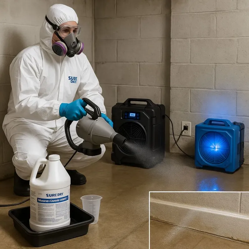 Sanitization and Odor Removal process in Citrus Ridge, FL